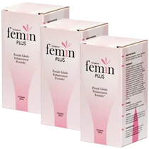Paquete Estándar de Femin Plus (3 botellas)